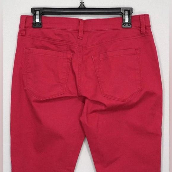 Loft Dark Pink Rinse Modern Skinny Jeans Size 29/8 - Picture 3 of 7